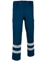 PANTALON CON BANDAS ALTA VISIBILIDAD DRILL VALENTO PAVADRI