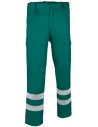 PANTALON CON BANDAS ALTA VISIBILIDAD DRILL VALENTO PAVADRI