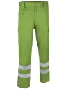 PANTALON CON BANDAS ALTA VISIBILIDAD DRILL VALENTO PAVADRI