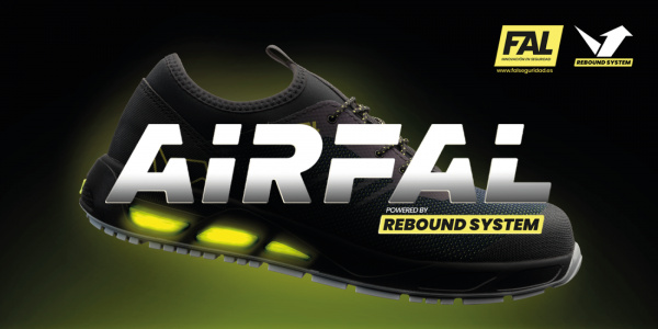 AIRFAL, el nuevo concepto de confort en calzado de seguridad
